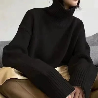 Zoey – Oversized Rollkragenpullover