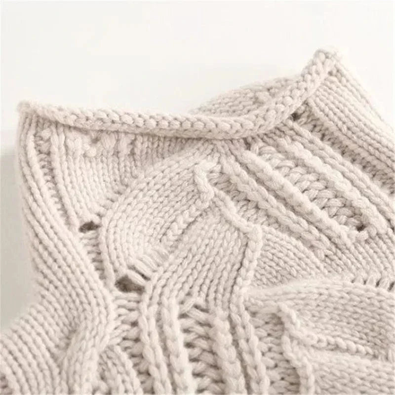 Kensia – Pullover mit Zopfmuster
