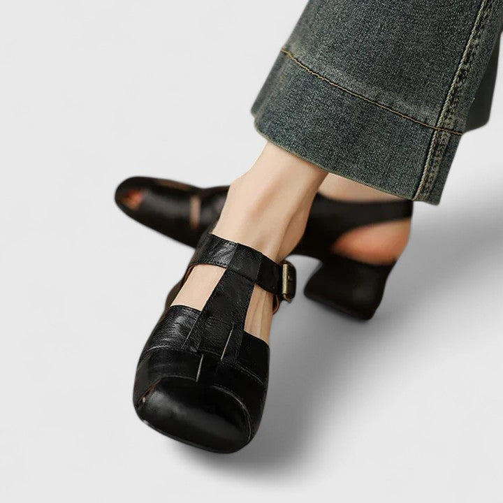 Madilyn | Elegante Ledersandale