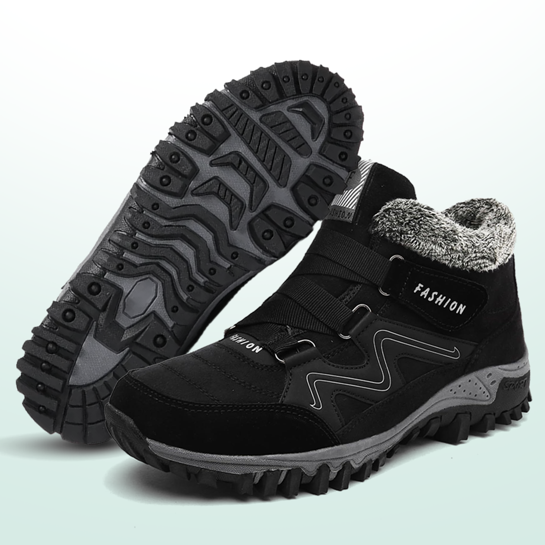 FrostStep™ - Perfekte Winterstiefel für Komfort, Halt und Gesundheit.