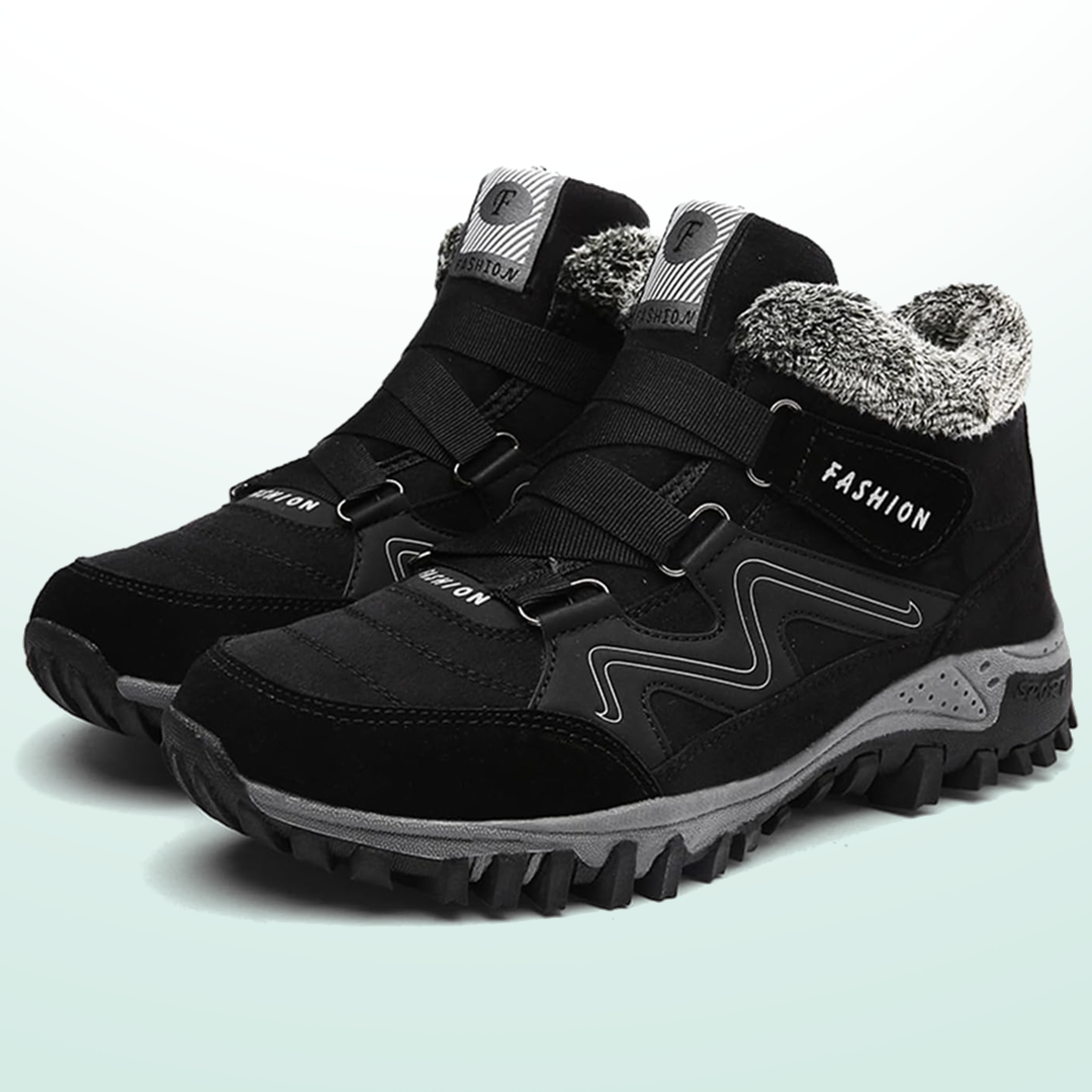 FrostStep™ - Perfekte Winterstiefel für Komfort, Halt und Gesundheit.