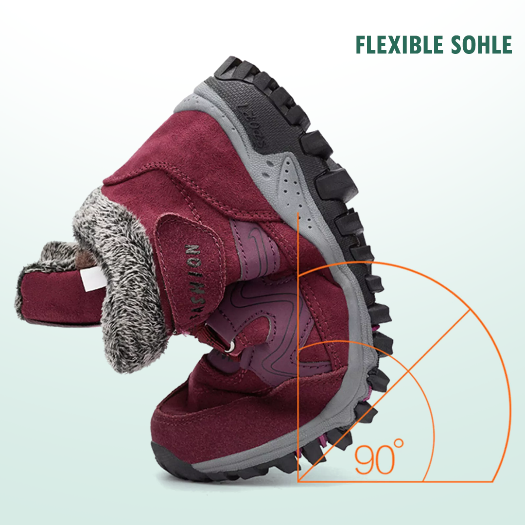 FrostStep™ - Perfekte Winterstiefel für Komfort, Halt und Gesundheit.