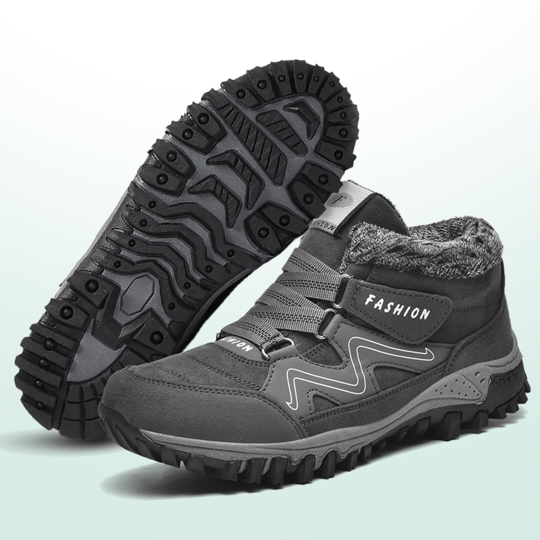FrostStep™ - Perfekte Winterstiefel für Komfort, Halt und Gesundheit.