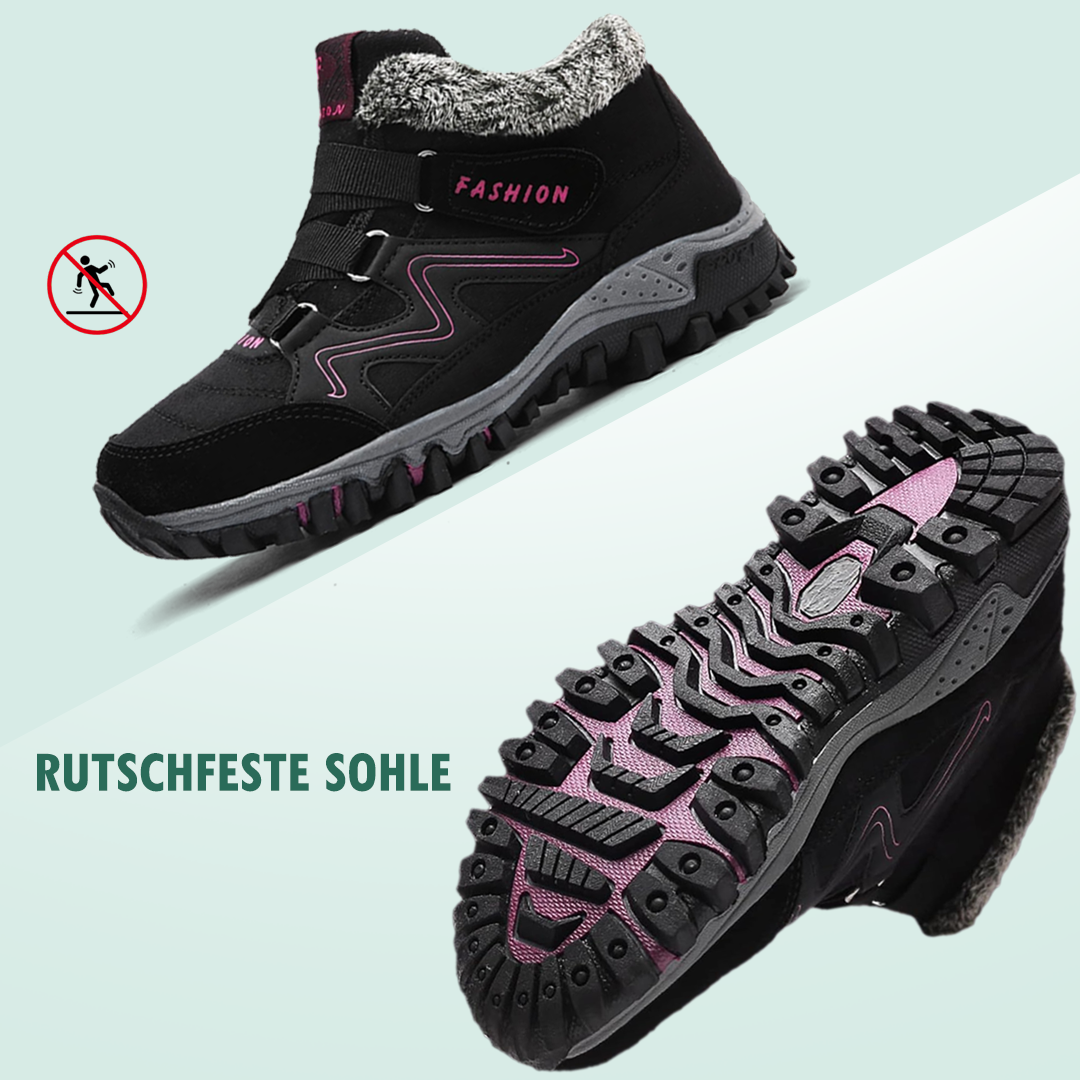 FrostStep™ - Perfekte Winterstiefel für Komfort, Halt und Gesundheit.