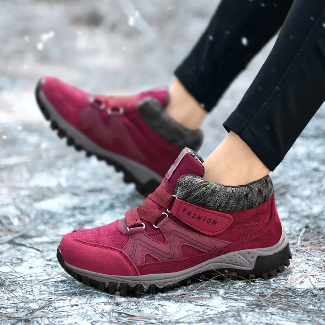 FrostStep™ - Perfekte Winterstiefel für Komfort, Halt und Gesundheit.
