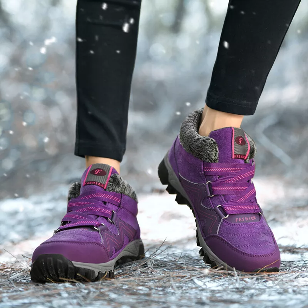 FrostStep™ - Perfekte Winterstiefel für Komfort, Halt und Gesundheit.