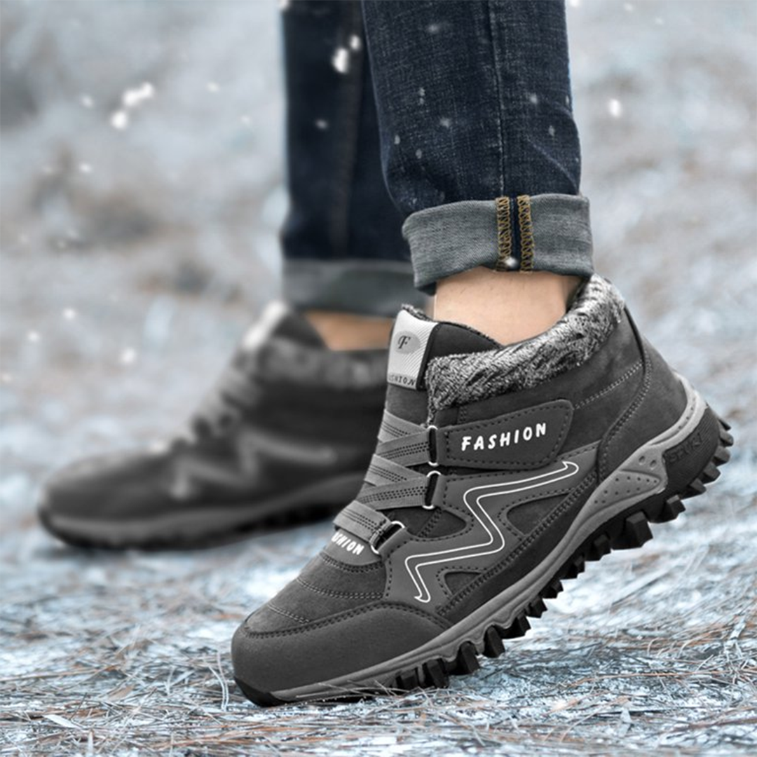 FrostStep™ - Perfekte Winterstiefel für Komfort, Halt und Gesundheit.