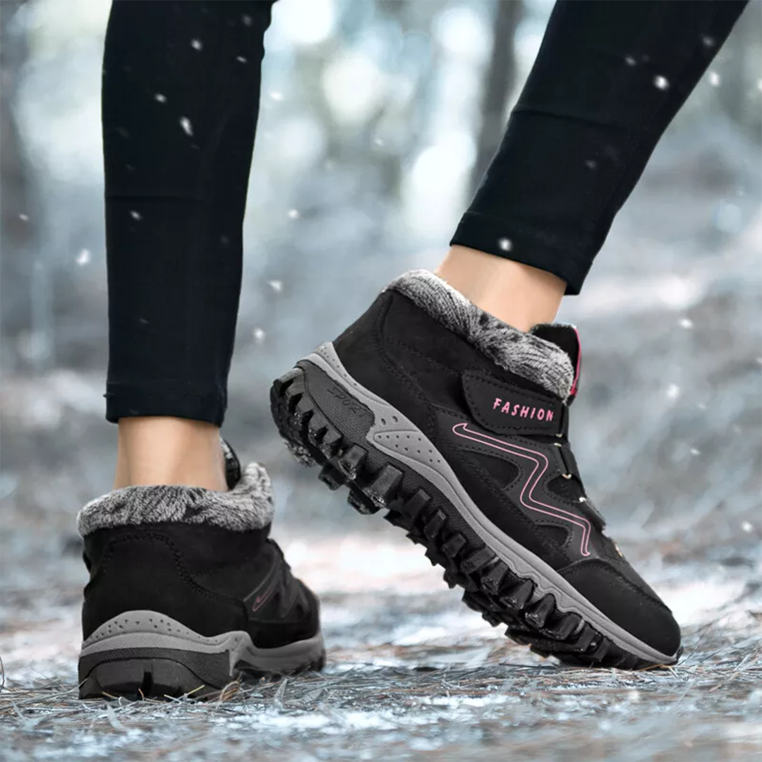 FrostStep™ - Perfekte Winterstiefel für Komfort, Halt und Gesundheit.