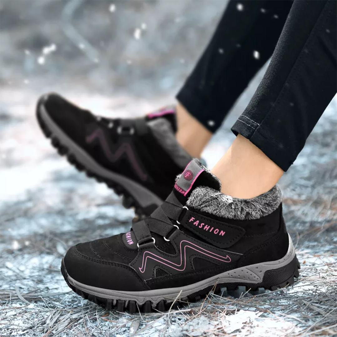 FrostStep™ - Perfekte Winterstiefel für Komfort, Halt und Gesundheit.