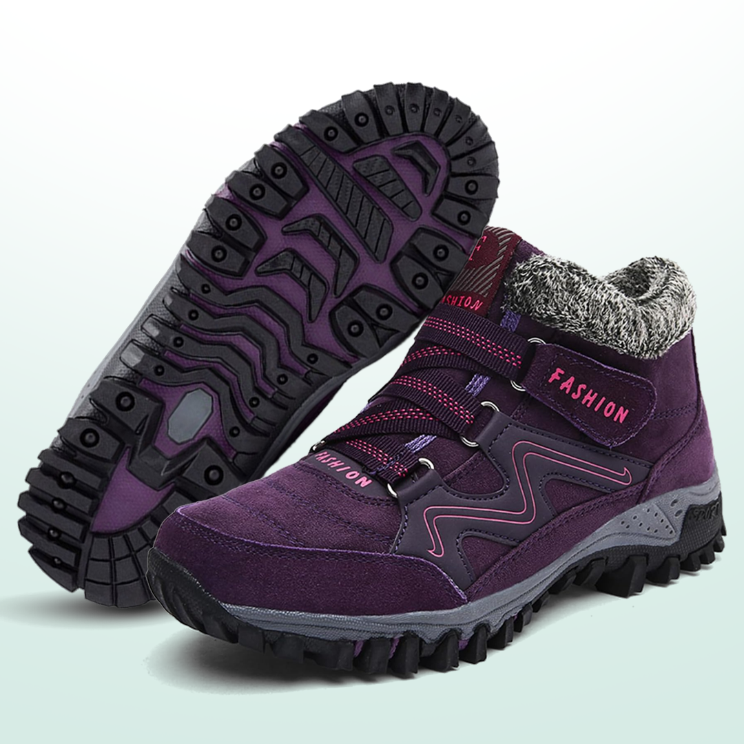 FrostStep™ - Perfekte Winterstiefel für Komfort, Halt und Gesundheit.
