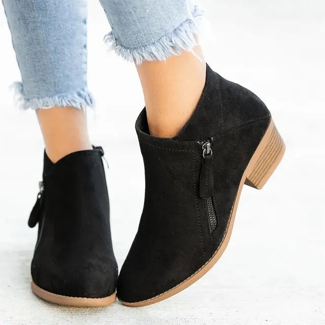 Chelsea-Stiefel aus luxuriösem Wildlederimitat