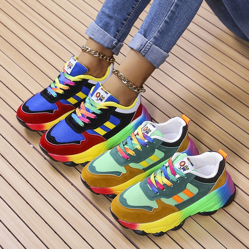 ComfortStep™ - Orthopädische Rainbow Fit Turnschuhe