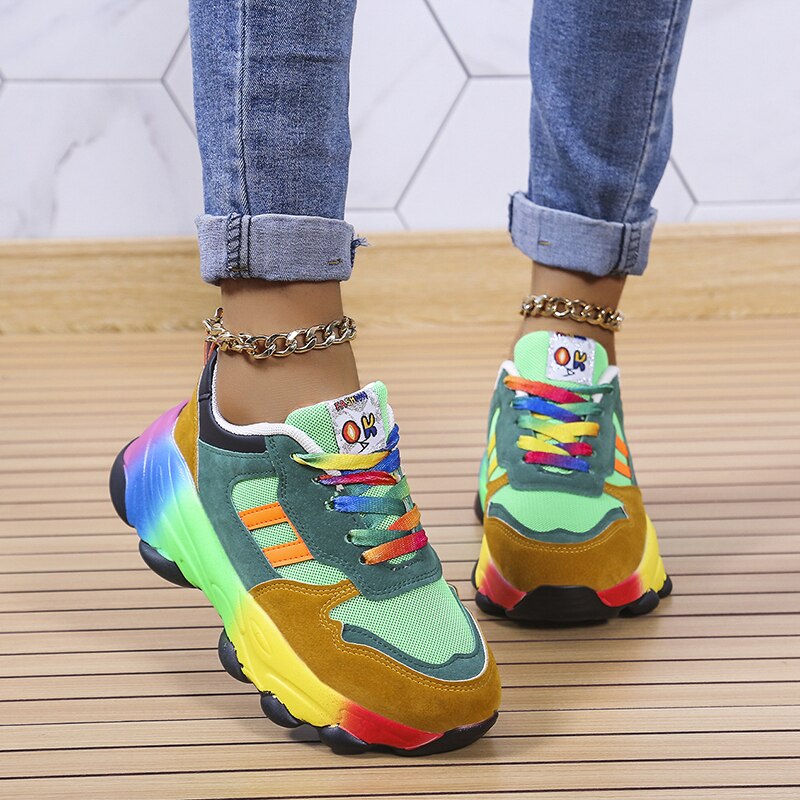 ComfortStep™ - Orthopädische Rainbow Fit Turnschuhe