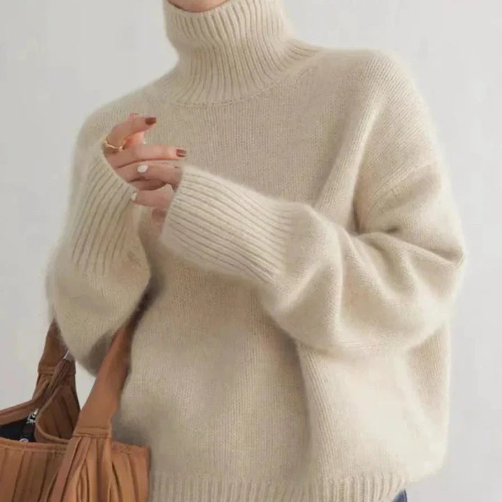 Zoey – Oversized Rollkragenpullover