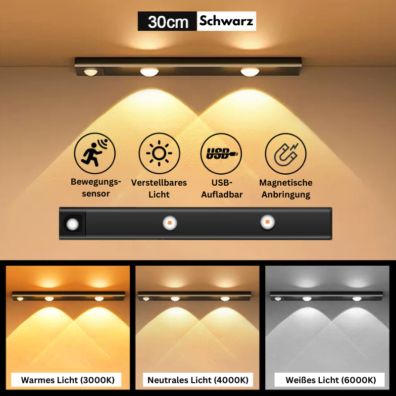 LightSense™ - Kabellose, dimmbare und wiederaufladbare Beleuchtung für Ihr Zuhause!