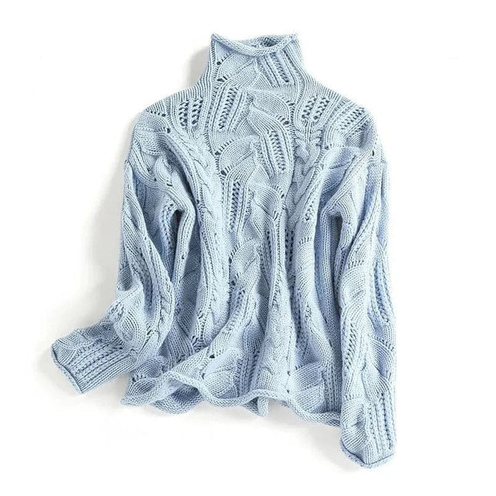 Kensia – Pullover mit Zopfmuster