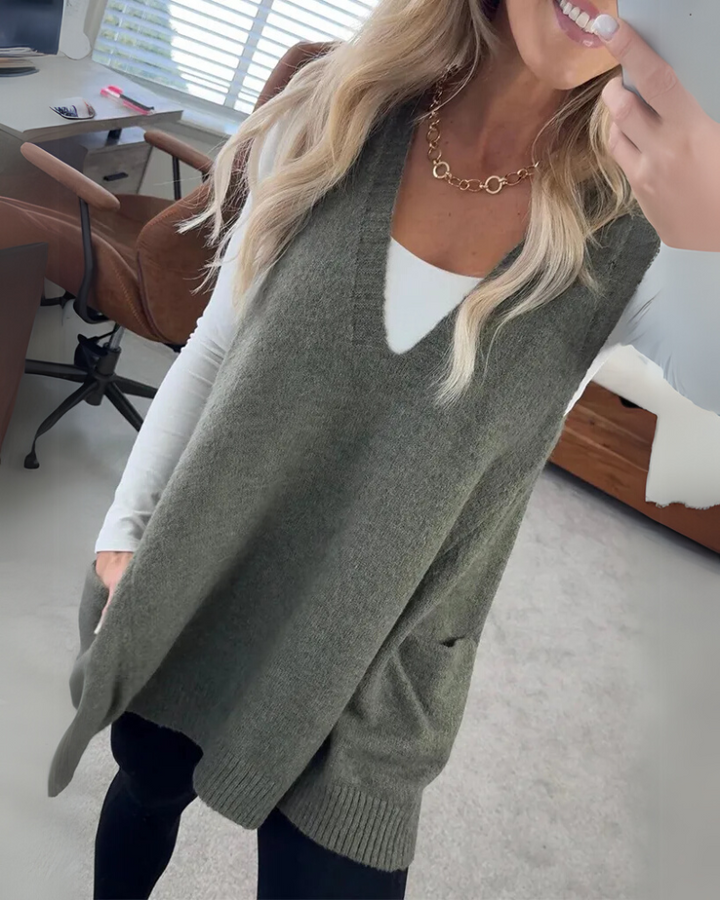Amisa | Kuschelige Strickweste