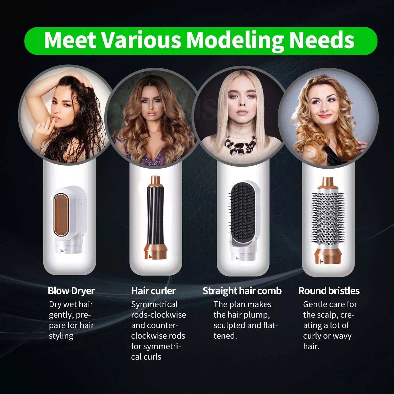 StyleFusion™ | Neuester 5-in-1 Professional Styler