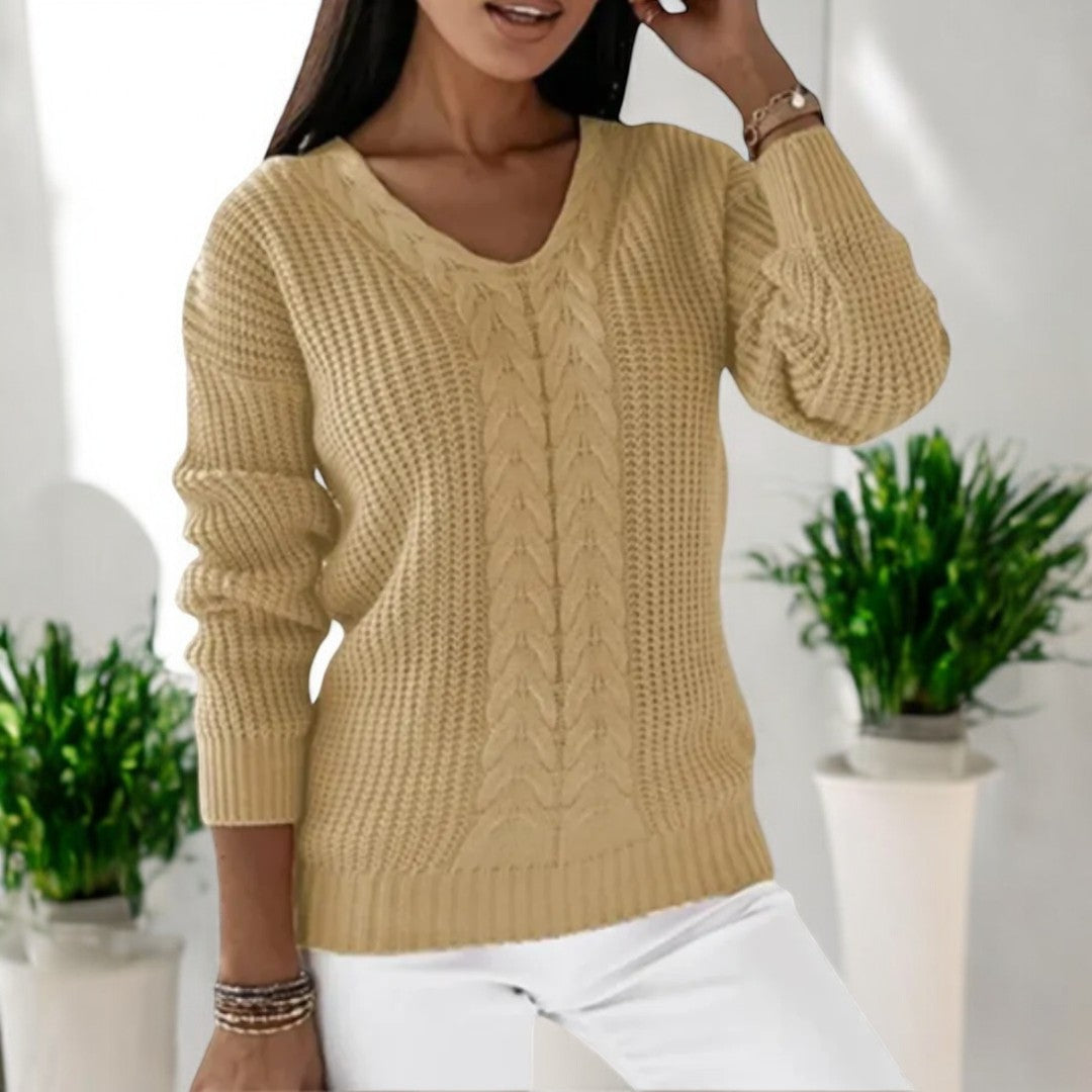 Annika™ - Klassischer Strickpullover