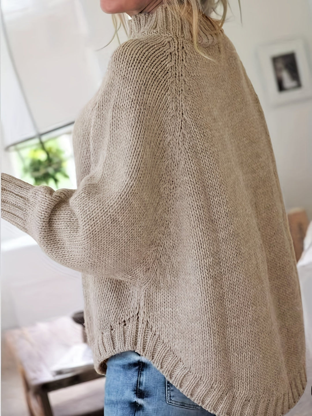Heidi - Bequemer Vintage Kabelpullover
