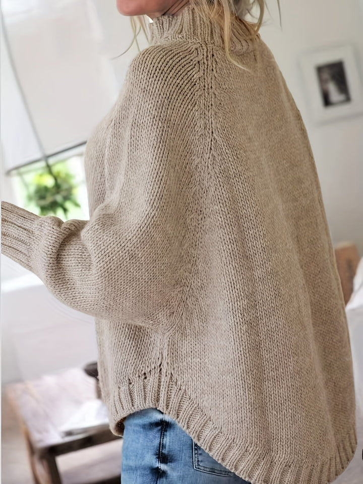 Heidi - Bequemer Vintage Kabelpullover