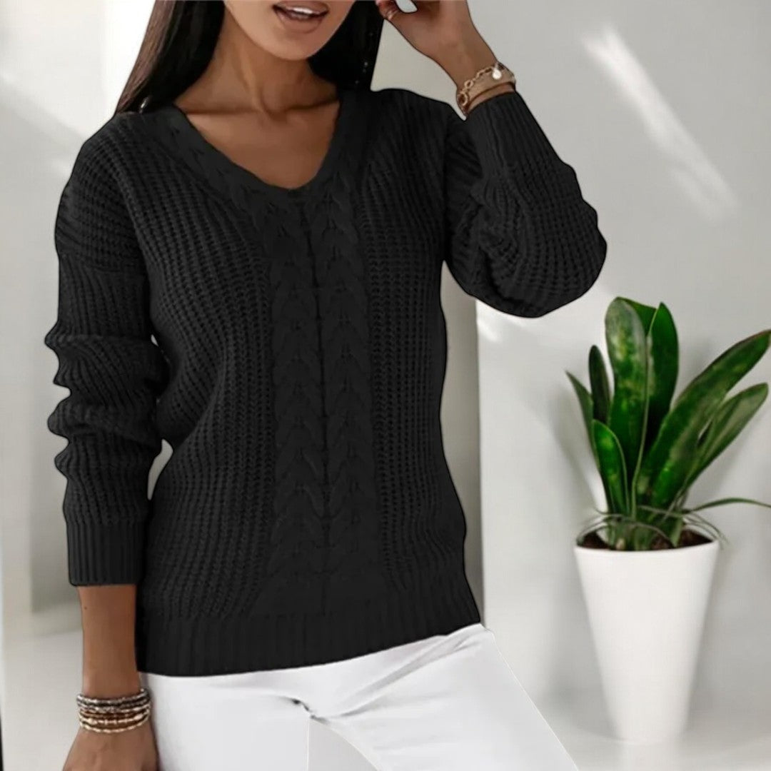 Annika™ - Klassischer Strickpullover