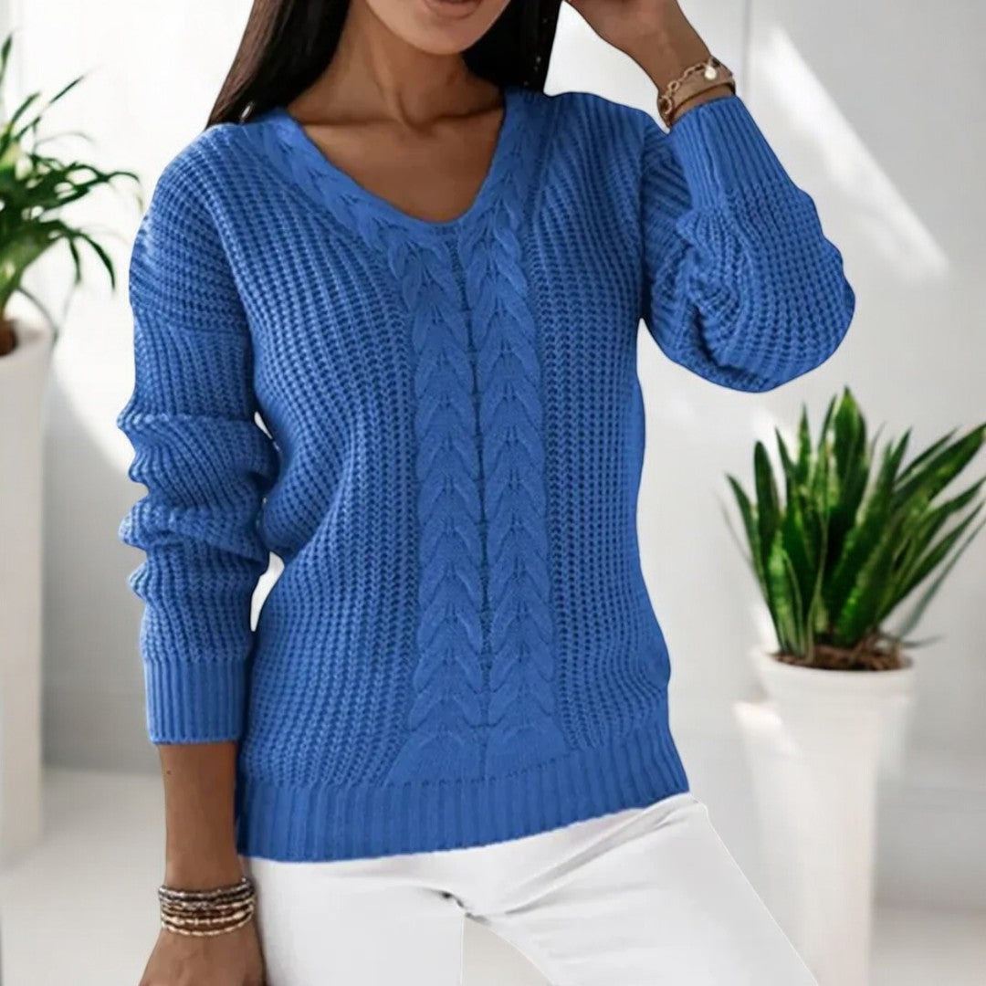 Annika™ - Klassischer Strickpullover