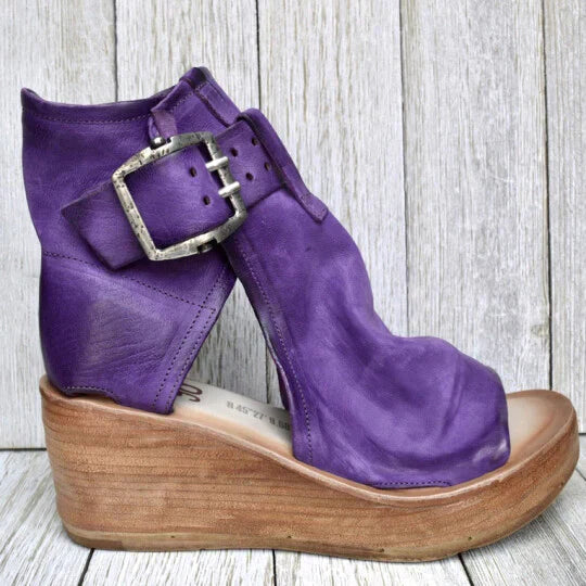 Shina - Boho Keilsandalen für Damen