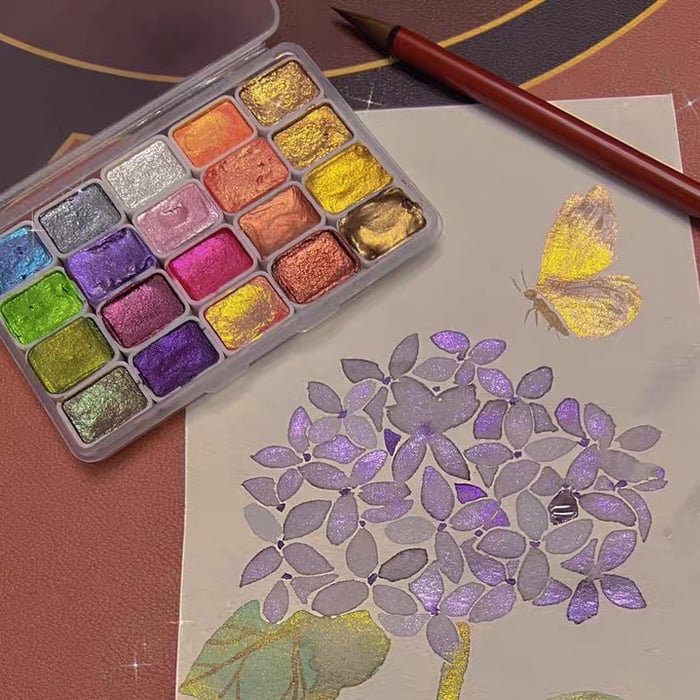 GlowMax™ Aquarellfarben-Set I Letzter Tag 50 % Rabatt🔥