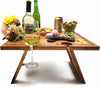 WineTote™ – Deluxe Tragbarer Picknick-Weintisch