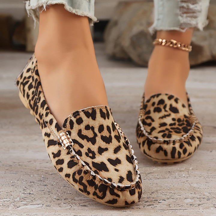 Jennifer | Leopardenmuster Slipper