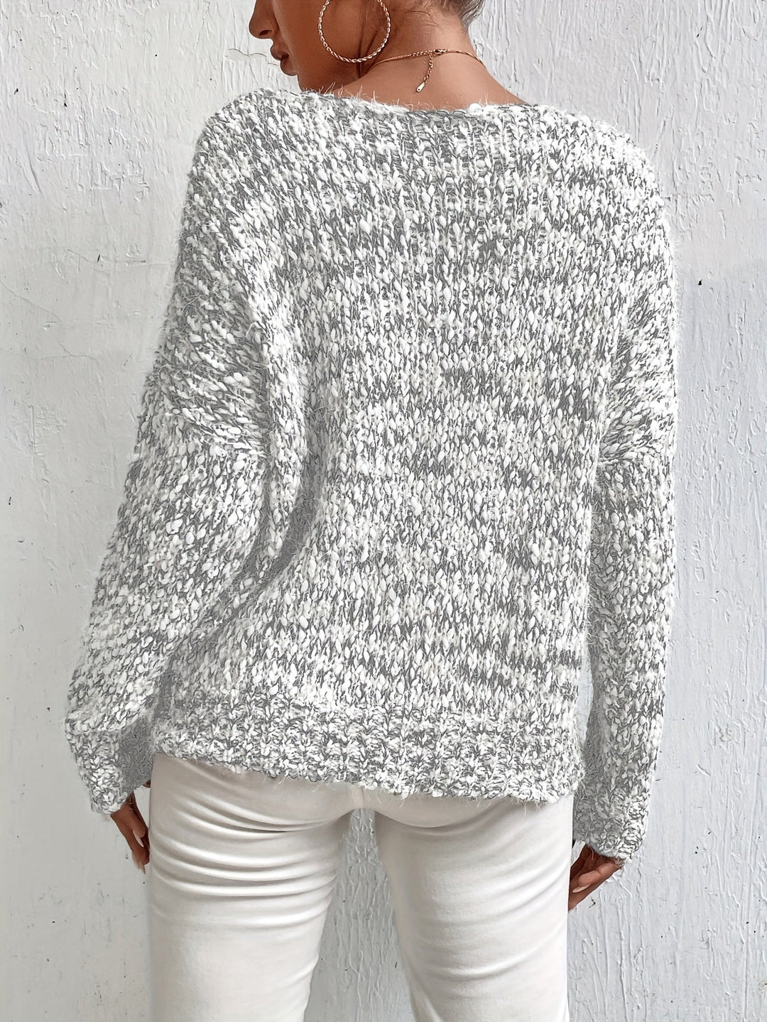 Serina - Lässiger Pullover mit langen Ärmeln
