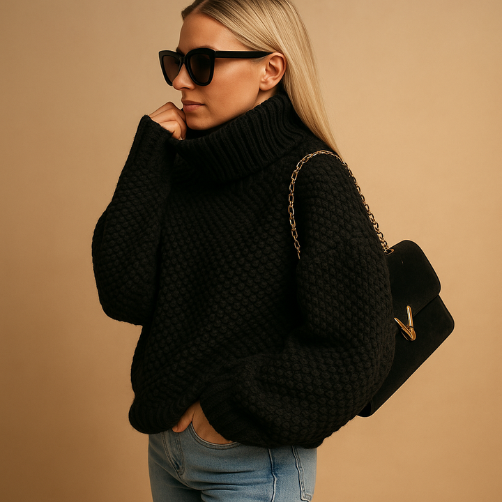 Bequemer zeitloser Damenpullover | Elena