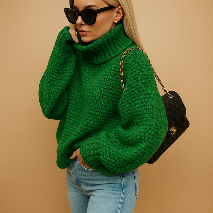 Bequemer zeitloser Damenpullover | Elena