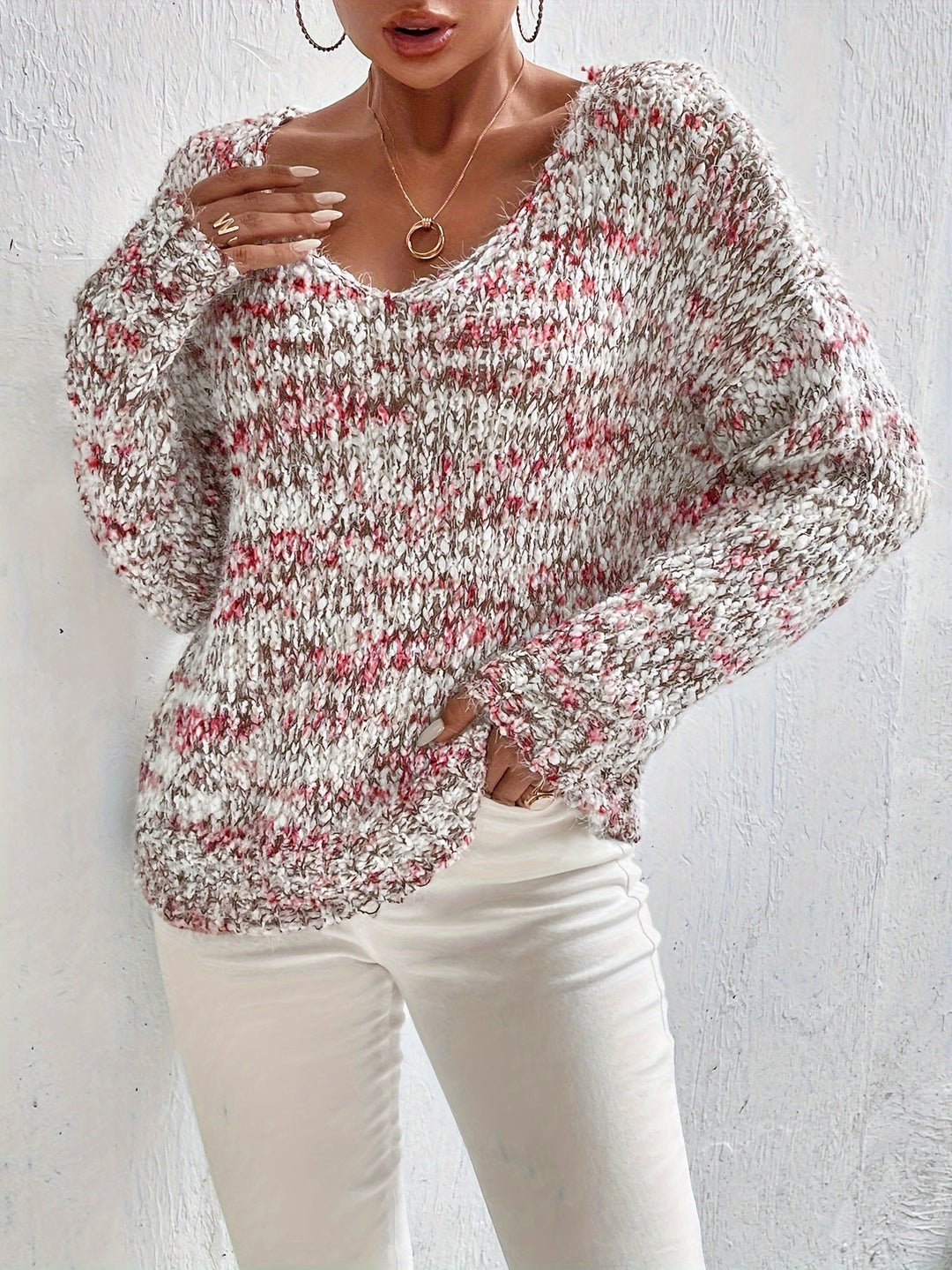 Serina - Lässiger Pullover mit langen Ärmeln