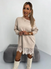 Schlanker Off-The-Shoulder-Pullover