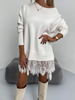 Schlanker Off-The-Shoulder-Pullover