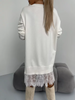 Schlanker Off-The-Shoulder-Pullover