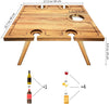WineTote™ – Deluxe Tragbarer Picknick-Weintisch