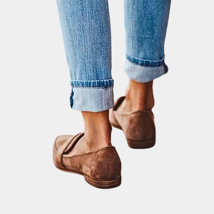 Lorena Wildleder-Slipper – Bequeme Slipper für Damen