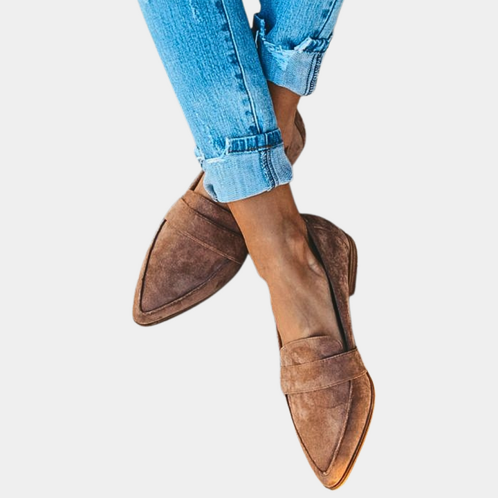 Lorena Wildleder-Slipper – Bequeme Slipper für Damen