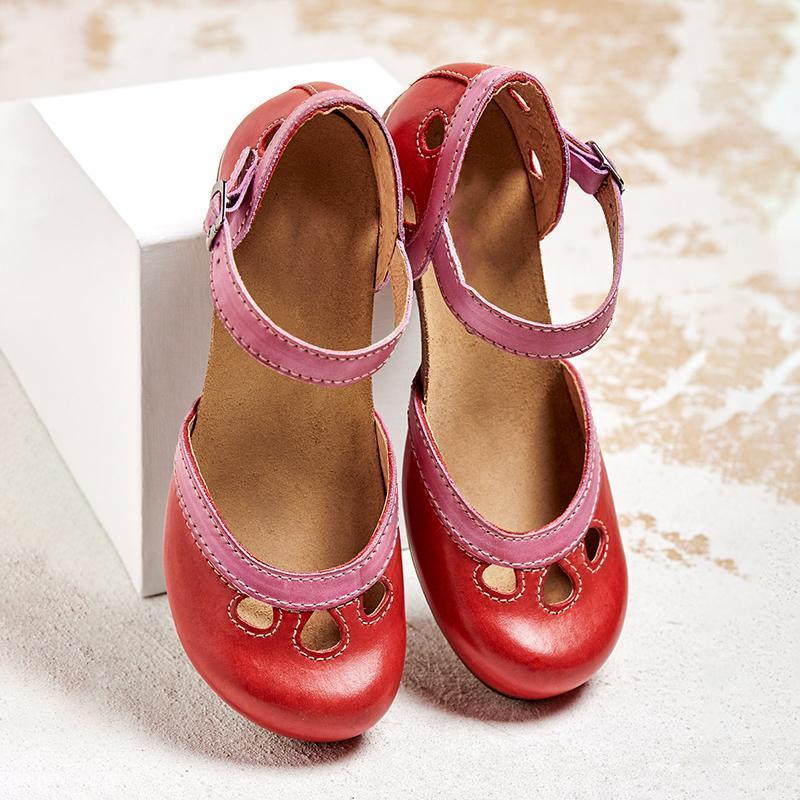 Robyn | Sandalen mit Cut-Out-Blockabsatz für Damen