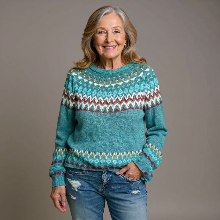 Sofia™ | Zeitloser Isländischer Pullover