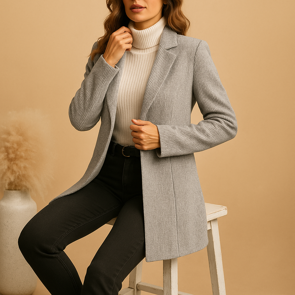 Rive | Taillierter Blazer mit langen Ärmeln für Damen