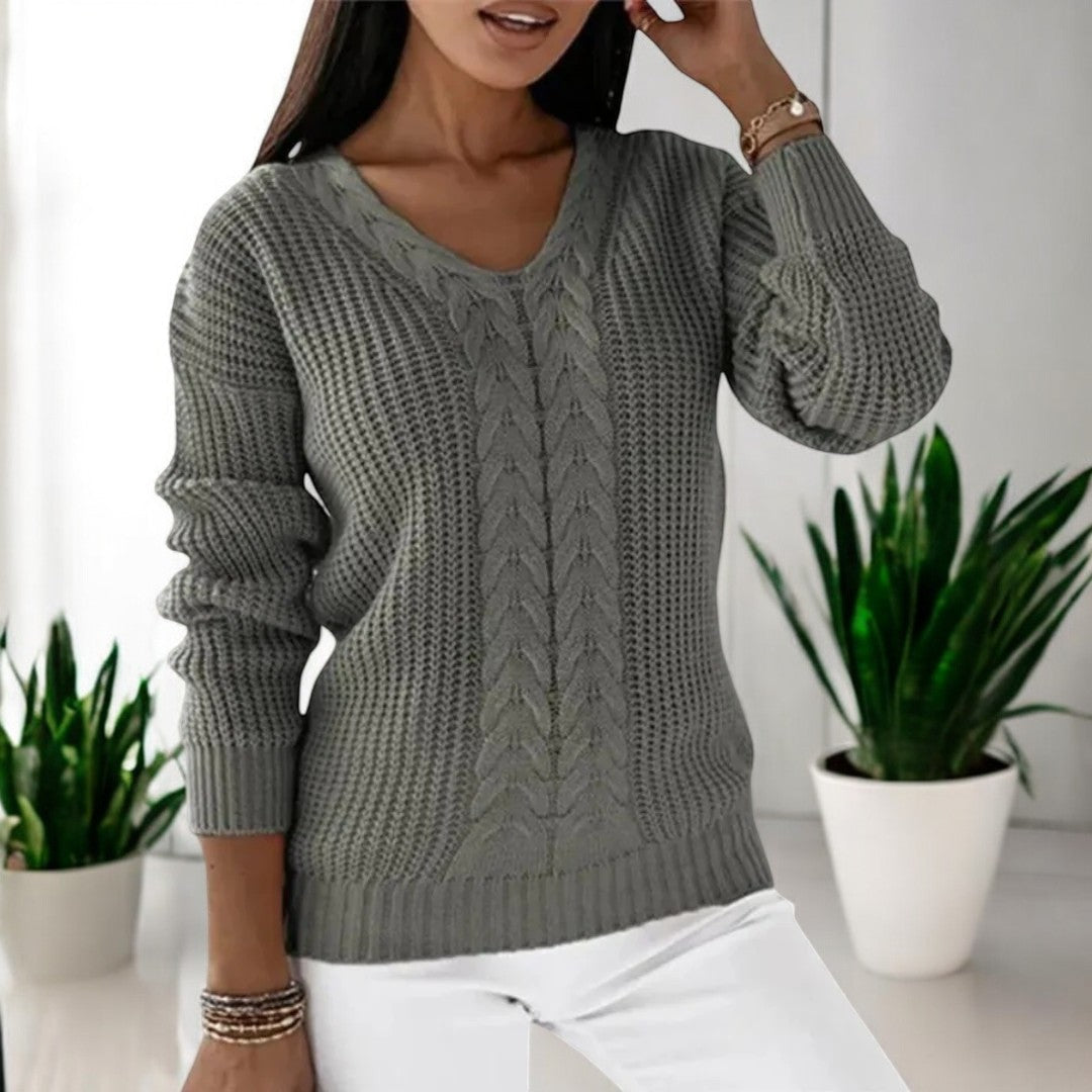 Annika™ - Klassischer Strickpullover