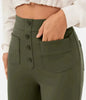 ChicWaist™ -  Hochtaillierte elastische Freizeit-Hose