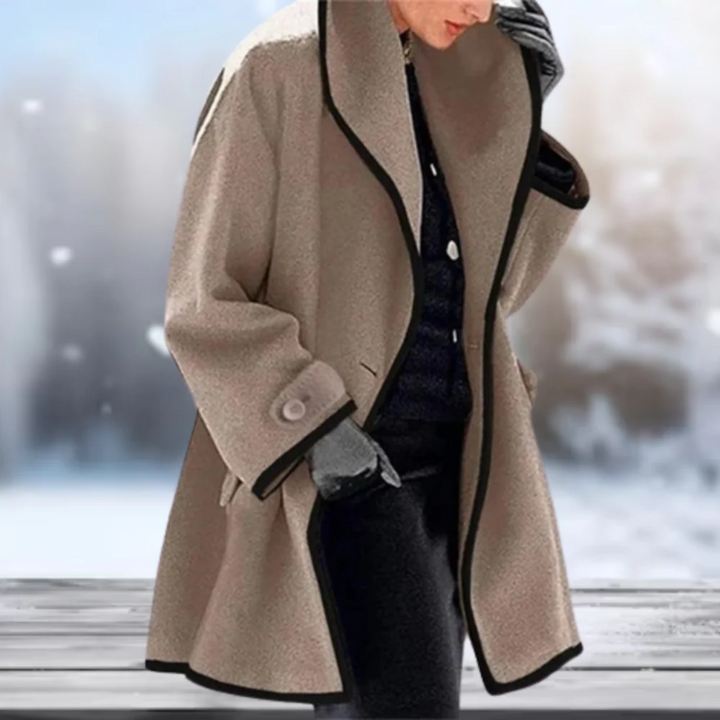 Agnes | Hochwertiger Wollmantel für Herbst und Winter