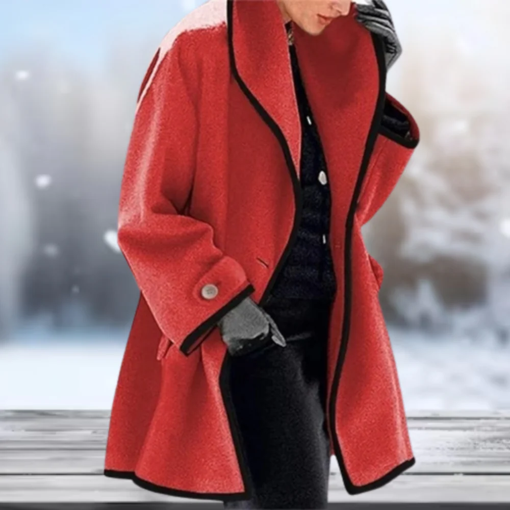 Agnes | Hochwertiger Wollmantel für Herbst und Winter