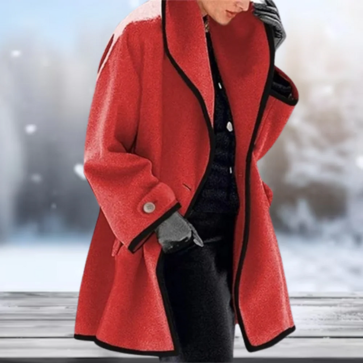 Agnes | Hochwertiger Wollmantel für Herbst und Winter