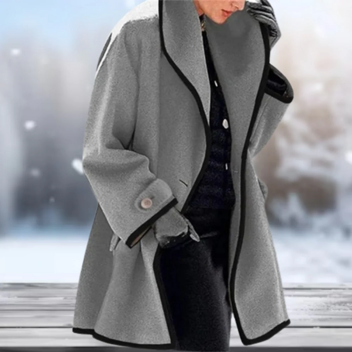 Agnes | Hochwertiger Wollmantel für Herbst und Winter